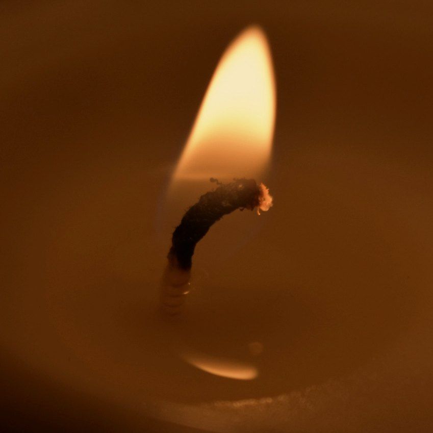 Moon-Date Candle