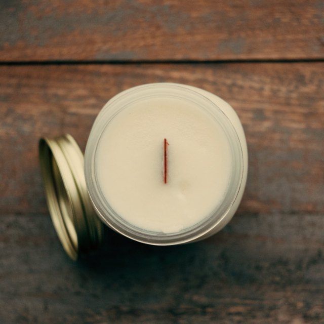 Fern Pressed Candle